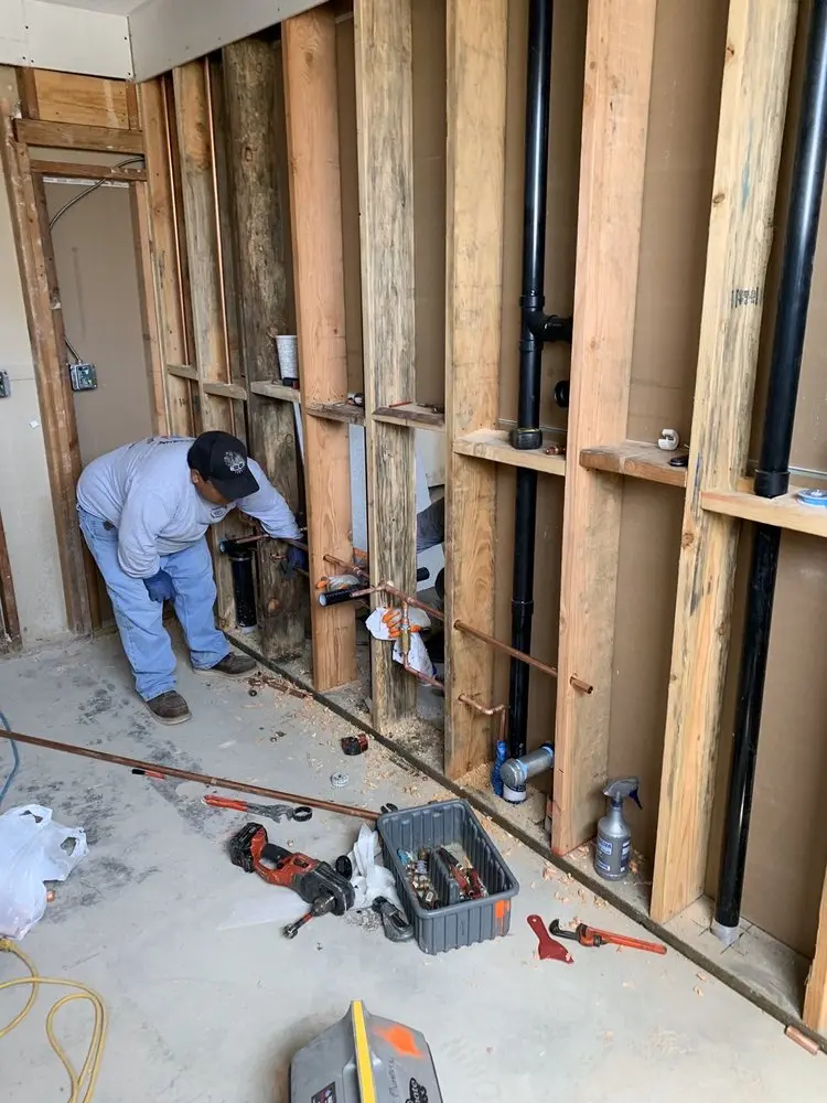 Commercial rough-in plumbing for Trenchless Sewer Repair in Braselton